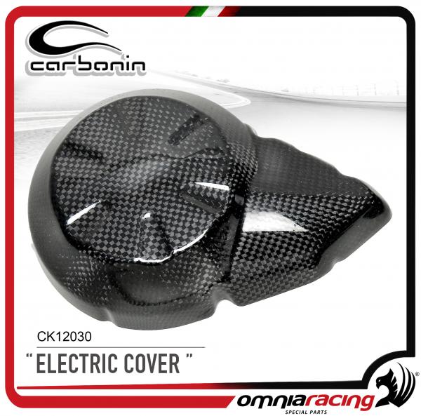 Carbonin CK12030  Coperchio Carter Alternatore in Fibra di Carbonio per Kawasaki Z750 2007>2008