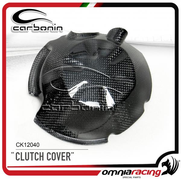 Carbonin CK12040 Clutch Cover Protection in Carbon Fiber for Kawasaki Z750 2007>2008
