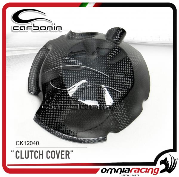 Carbonin CK12040 Coperchio Carter Frizione in Fibra di Carbonio per Kawasaki Z750 2007>2008