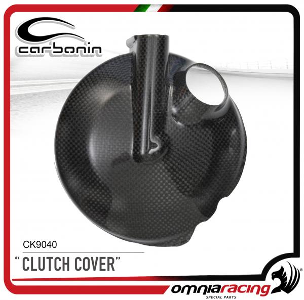 Carbonin CK9040 Coperchio Carter Frizione in Fibra di Carbonio per Kawasaki ZX-10R Ninja 2006>2007