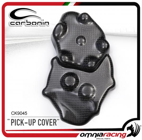Carbonin Coperchio Carter Avviamento in Fibra di Carbonio per Kawasaki ZX-10R Ninja 2006>2010