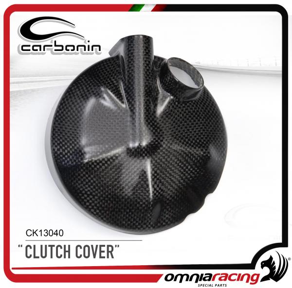 Carbonin CK13040 Coperchio Carter Frizione in Fibra di Carbonio per Kawasaki ZX-10R Ninja 2008>2010