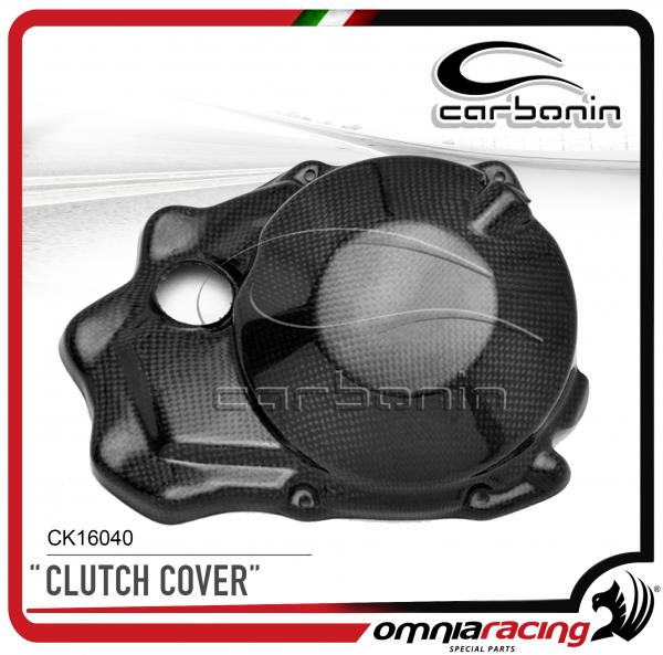 Carbonin Protezione Carter Frizione in Fibra di Carbonio per Kawasaki ZX-10R Ninja 2011>2015