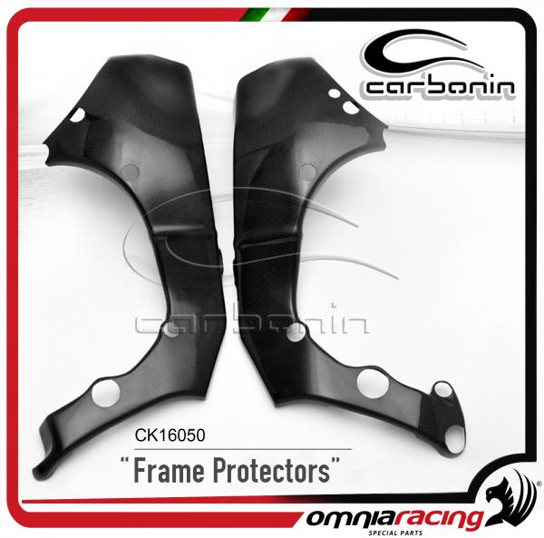 Carbonin Protezione Telaio / Paratelaio in Fibra di Carbonio per Kawasaki ZX-10R Ninja 2011>2015