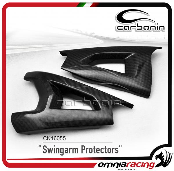 Carbonin Protezione Forcellone in Fibra di Carbonio per Kawasaki ZX-10R Ninja 2011>2015