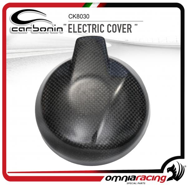 Carbonin Coperchio Carter Alternatore in Fibra di Carbonio per Kawasaki ZX-6R Ninja 2005>2006