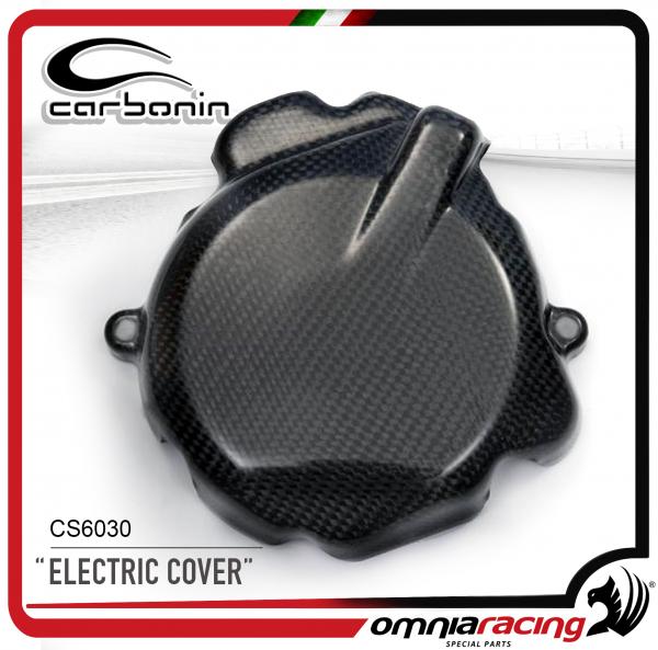 Carbonin CS6030  Coperchio Carter Alternatore in Fibra di Carbonio per Suzuki GSXR1000 K5 K7 2005>