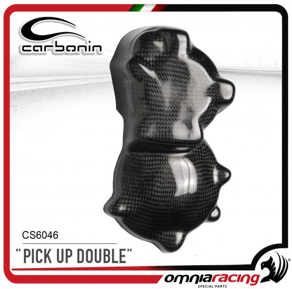 Carbonin Coperchio Carter Avviamento in Fibra di Carbonio per Suzuki GSXR1000 K5 K7 2005>2008