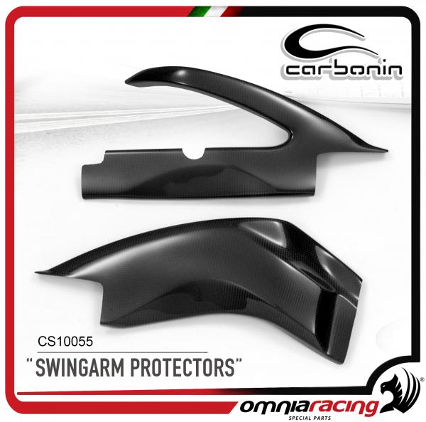 Carbonin CS10055  Protezioni Forcellone in Fibra di Carbonio per Suzuki GSXR1000 K9 2009>2015