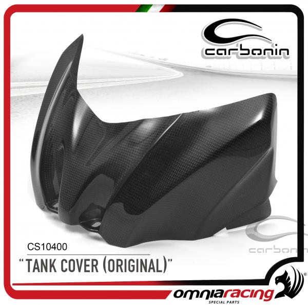 Carbonin Tank Cover in Carbon Fiber for Suzuki GSXR1000 K9 2009>2015