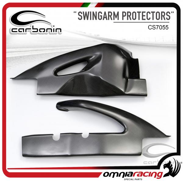 Carbonin Protezioni Forcellone in Fibra di Carbonio per Suzuki GSX-R 600 / 750 K6 K8 2006>2010