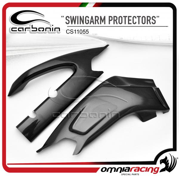 Carbonin CS11055  Protezioni Forcellone in Fibra di Carbonio per Suzuki GSX-R 600 / 750 L1 2011>2015