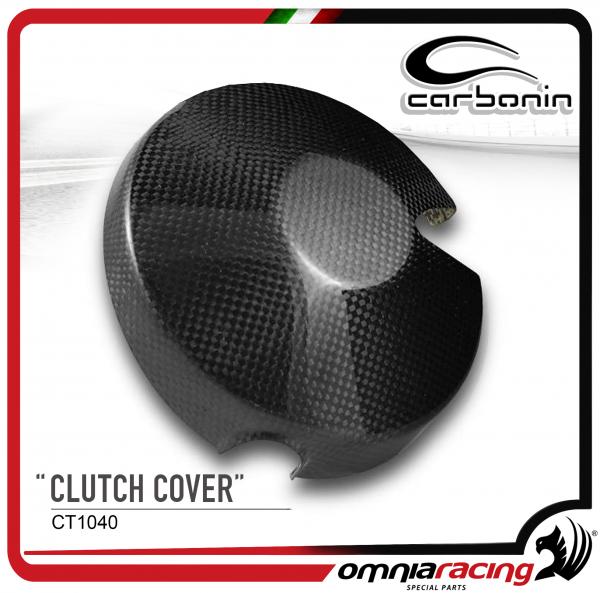 Carbonin CT1040 Clutch Cover Protection in Carbon Fiber for Triumph Daytona 675 2007>2008