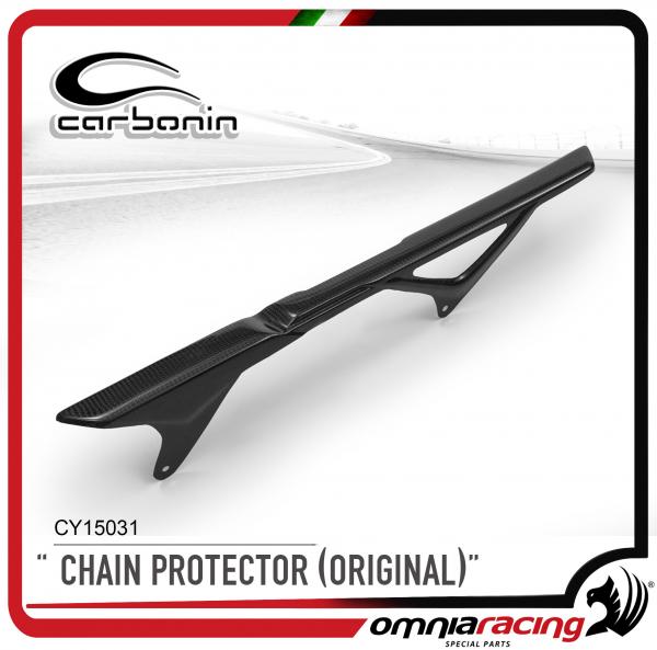 Carbonin CY15031  Copri Catena / Paracatena in Fibra di Carbonio per Yamaha MT-09 / FZ-09 2014>