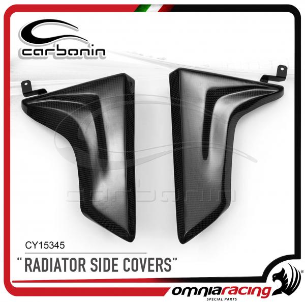 Carbonin CY15345  Coperture Laterali Radiatore in Fibra di Carbonio per Yamaha MT-09 / FZ-09 2014>