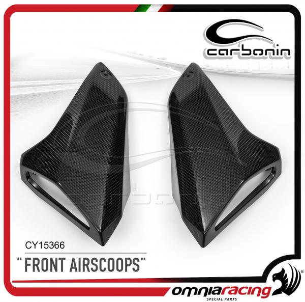 Carbonin CY15366  Presa di aspirazione Aria in Fibra di Carbonio per Yamaha MT09 / FZ09 2014>