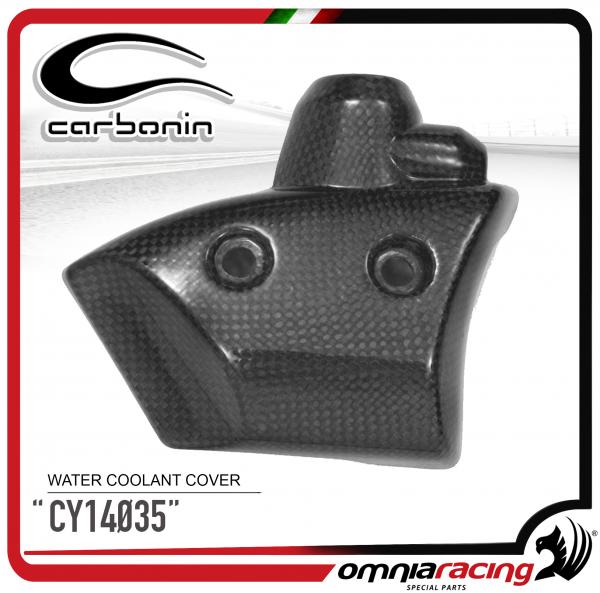 Carbonin CY14035 Water Coolent Cover in Carbon Fiber for Yamaha YZF 1000 R1 2009>2014