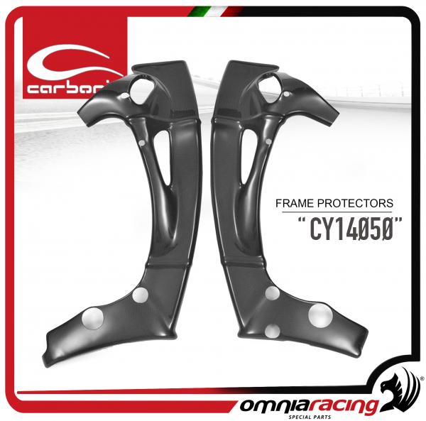Carbonin CY14050  Protezioni Telaio in Fibra di Carbonio per Yamaha YZF 1000 R1 2009>2014