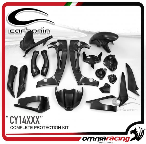 Carbonin CY14XXX  Kit Completa Protezione in Fibra di Carbonio per Yamaha YZF 1000 R1 2009>2014