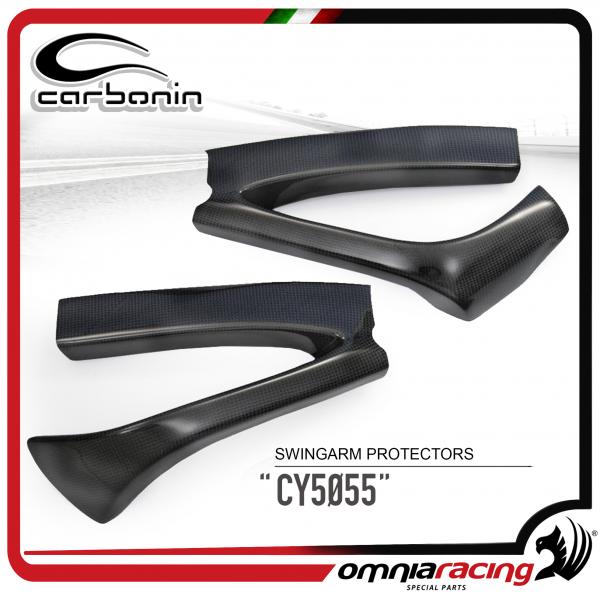 Carbonin CY5055  Protezioni Forcellone in Fibra di Carbonio per Yamaha YZF 1000 R1 2004>2006