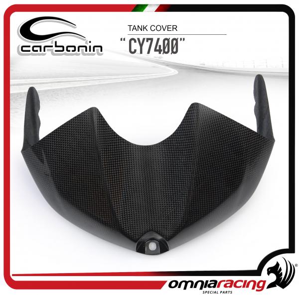 Carbonin CY7400  Coperchio Serbatoio in Fibra di Carbonio per Yamaha YZF 600 R6 2006>2007