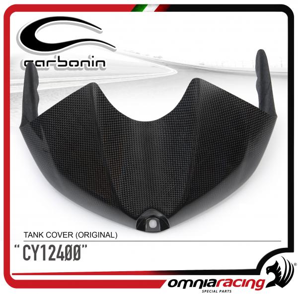 Carbonin CY12400  Coperchio Serbatoio in Fibra di Carbonio per Yamaha YZF 600 R6 2008>2012