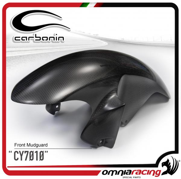 Carbonin CY7010  Parafango Anteriore in Fibra di Carbonio per Yamaha YZF 600 R6 2006>2015