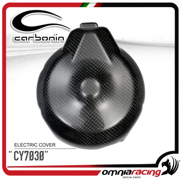 Carbonin CY7030  Coperchio Carter Alternatore in Fibra di Carbonio per Yamaha YZF 600 R6 2006>2015