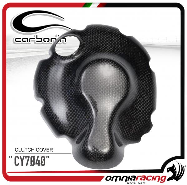 Carbonin CY7040  Coperchio Carter Frizione in Fibra di Carbonio per Yamaha YZF 600 R6 2006>2015