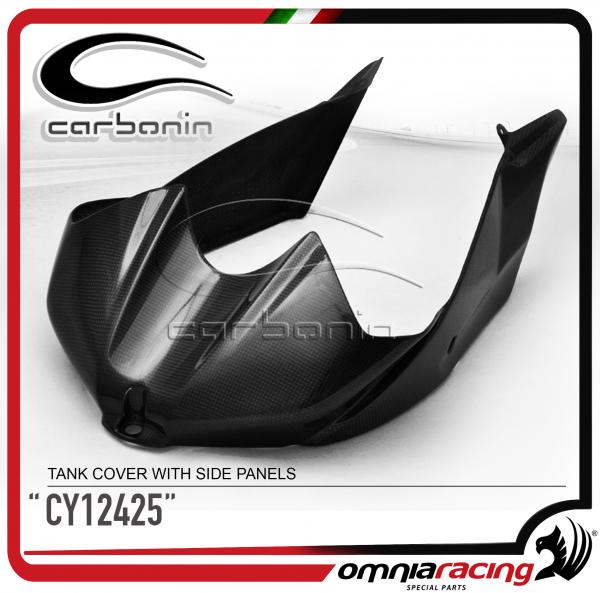 Carbonin Coperchio Serbatoio con Fianchetti in Fibra di Carbonio per Yamaha YZF 600 R6 2008>2012