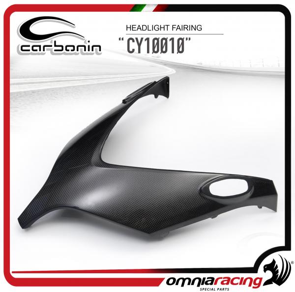 Carbonin CY10010 Headlight Fairing in Carbon Fiber for Yamaha T-Max 500 >2007