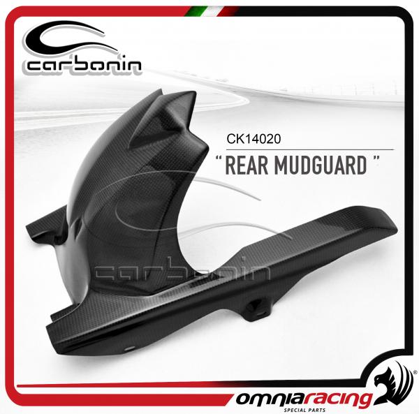 Carbonin CK14020 Rear Mudguard in Carbon Fiber for Kawasaki Z1000 2007>2009