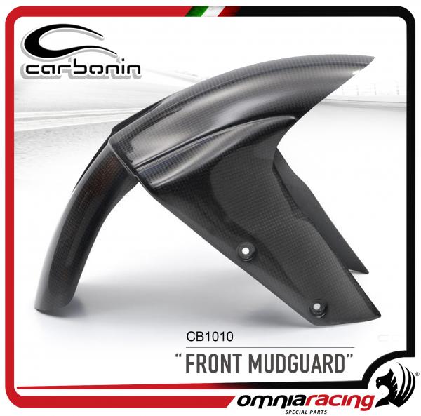 Carbonin CK8010 Front Mudguard in Carbon Fiber for Kawasaki ZX-6R Ninja 2005>2008