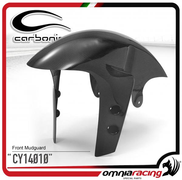 Carbonin CY14010 Front Mudguard in Carbon Fiber for Yamaha YZF 1000 R1 2009>2014