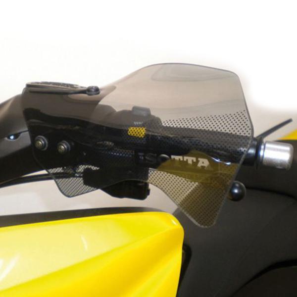 Isotta pair of hand guards light smoke Yamaha Tmax 500 2008-2011
