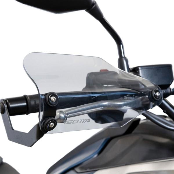 Isotta pair of hand guards dark smoke Honda NC750X 2021-2024