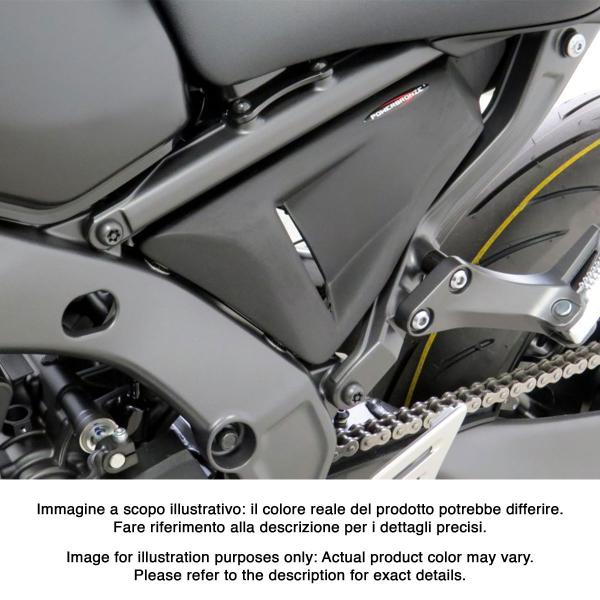 PowerBronze black fits with Ohlins shock side panels Yamaha MT09 2021-2023