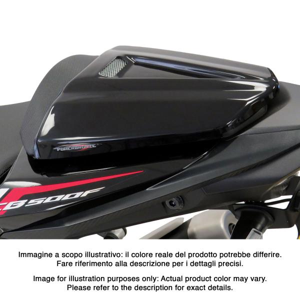 Coprisella Passeggero PowerBronze nero lucido Honda CBR1100XX 1997-2005
