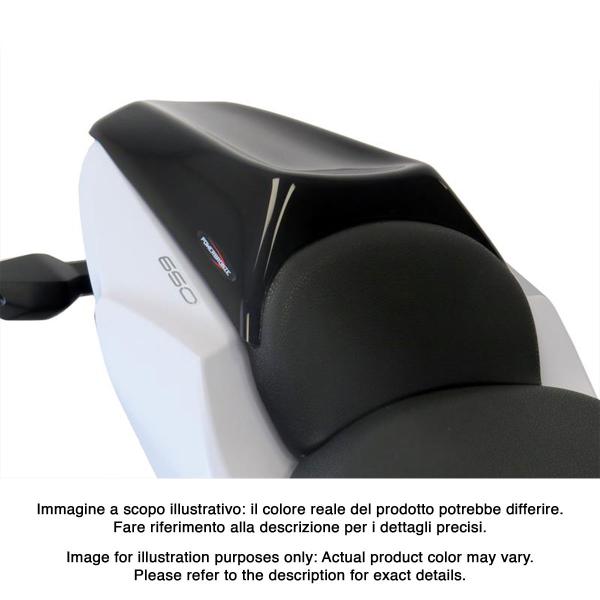 PowerBronze matt black with silver mesh seat cowl Triumph Tiger 660 Sport 2022-2024