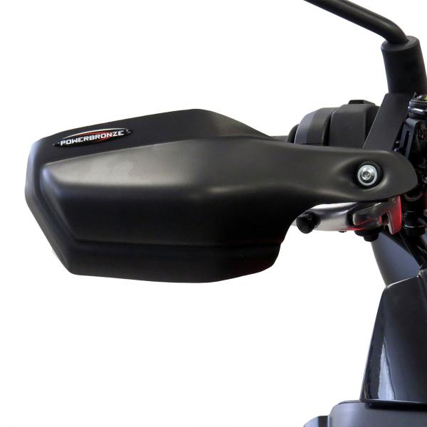 Coppia paramani PowerBronze nero opaco Aprilia Tuono 660 Factory 2023-2024