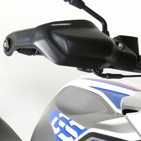 Coppia paramani PowerBronze nero opaco BMW G310GS 2017-2024