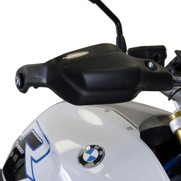 Coppia paramani PowerBronze nero opaco BMW R1200R 2015-2018