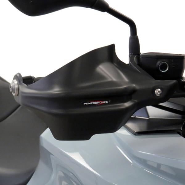 Coppia paramani PowerBronze nero opaco BMW S1000XR 2020-2024