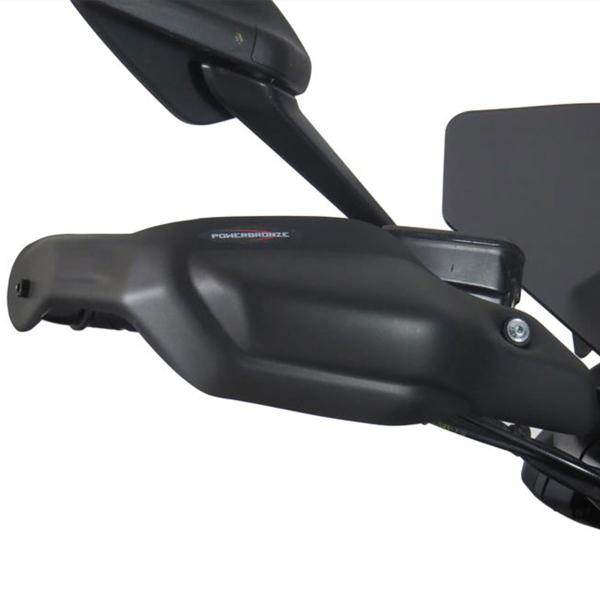 Coppia paramani PowerBronze nero opaco Ducati Diavel 1200 2014-2019