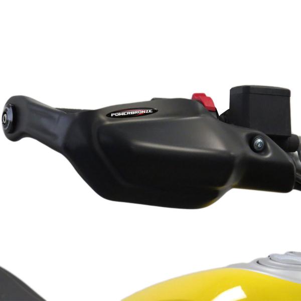 PowerBronze matte black handguards Ducati Scrambler 800 2023-2024