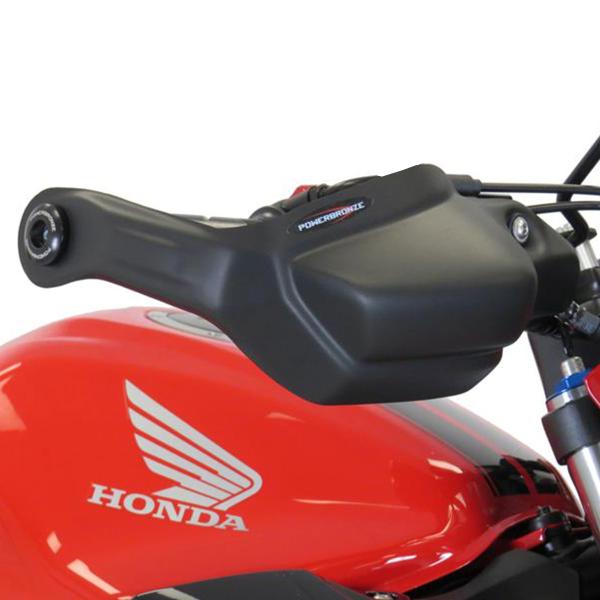 Coppia paramani PowerBronze nero opaco Honda CB500F 2016-2024