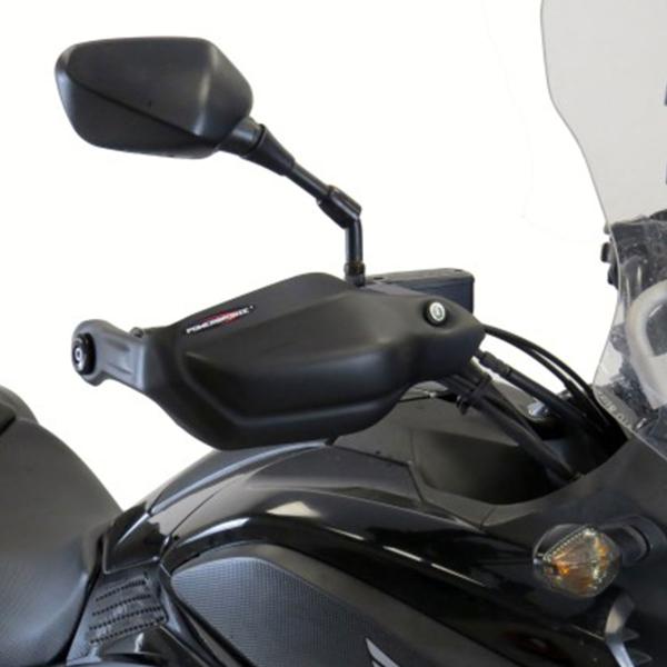 Coppia paramani PowerBronze nero opaco Honda NC700X 2012-2013