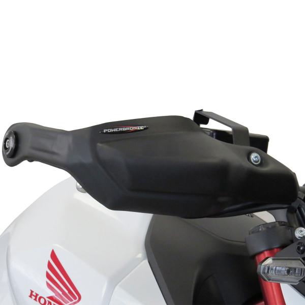 Coppia paramani PowerBronze nero opaco Honda Hornet CB750 2023-2024