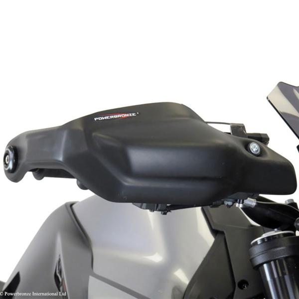 Coppia paramani PowerBronze nero opaco KTM Duke 790 / R 2018-2024