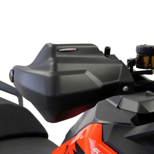 Coppia paramani PowerBronze nero opaco KTM SuperAdventure 1290S 2021-2024